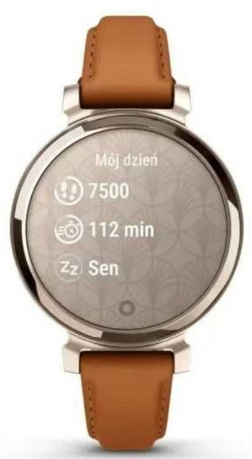 Часы: Garmin Lily 2 Classic Gream Gold With Tan Leather Band. Харьков - изображение 6