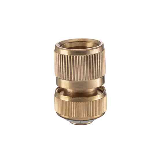 Конектор латунний 1/2" на шланг 1/2", STORM Львів