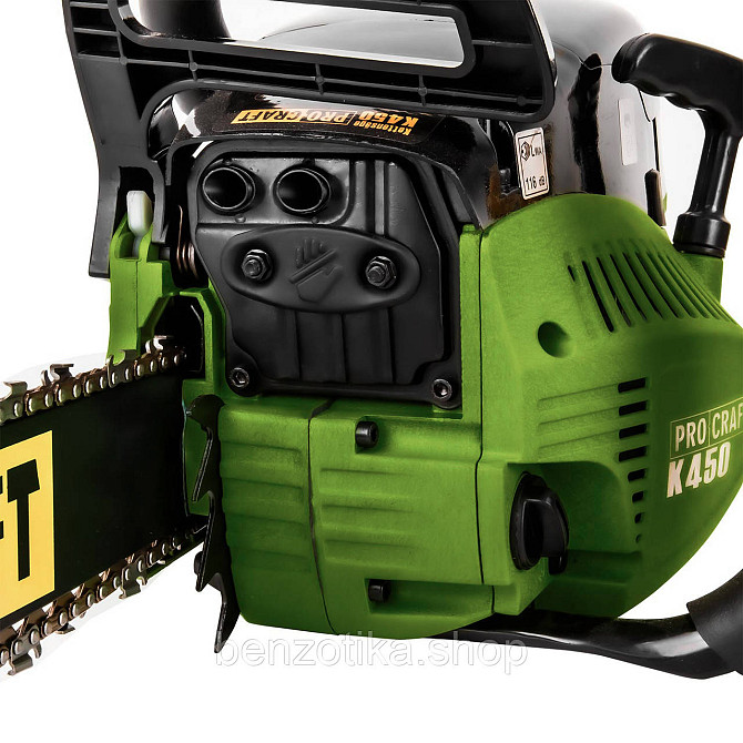 Бензопила Procraft K450 (Шина+ланцюг 45, шина+ланцюг 40) Київ - фото 10