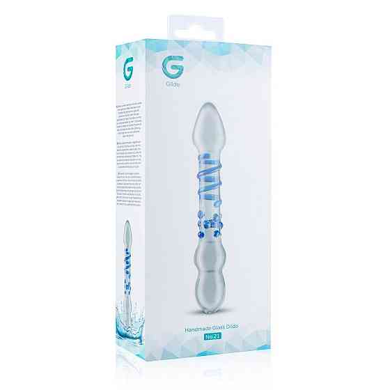 Стеклянный дилдо Gildo Glass Dildo No. 21 Sex Aura Киев