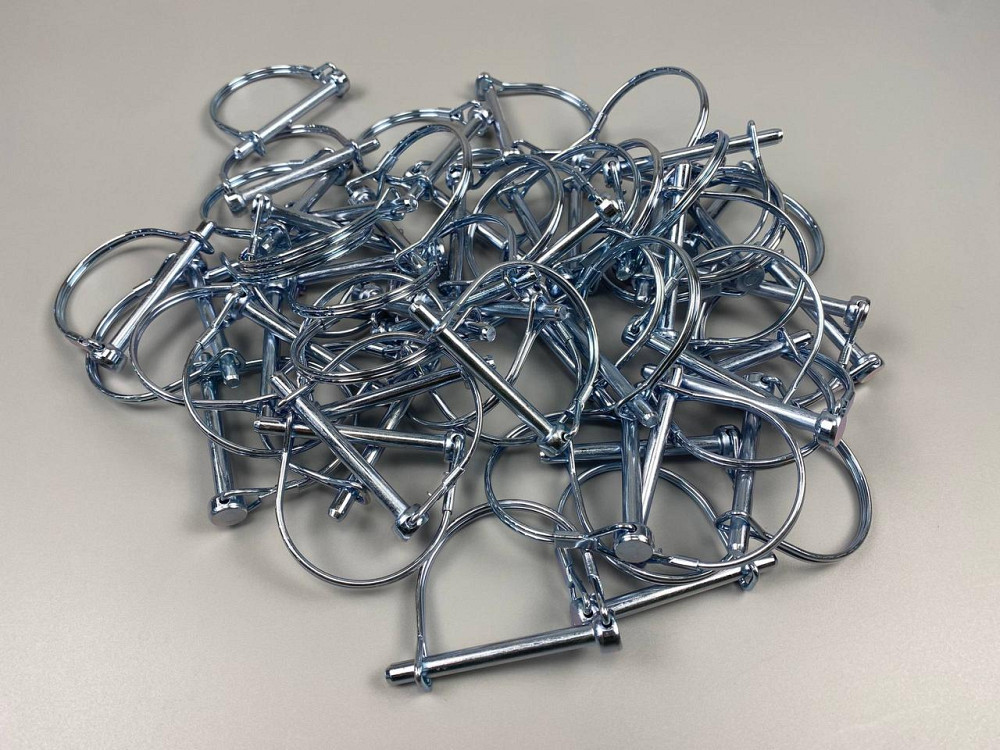 Палець із капелюшком стопорний 6 х 60 + блокувальний чек напівкруг Мукачево - фото 5