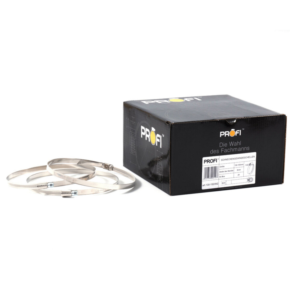 Хомути Profi 130-150/W2, 9мм, 25шт Київ - фото 1