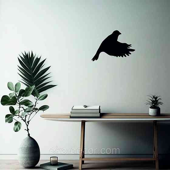 Декоративное настенное Панно «Птичка» Декор на стену(цена за 1шт) Киев