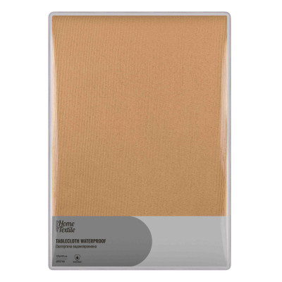 Скатерть Ardesto Waterproof 100% полиэстер, бежевый 140х180 см (ART08WB) Винница - изображение 1