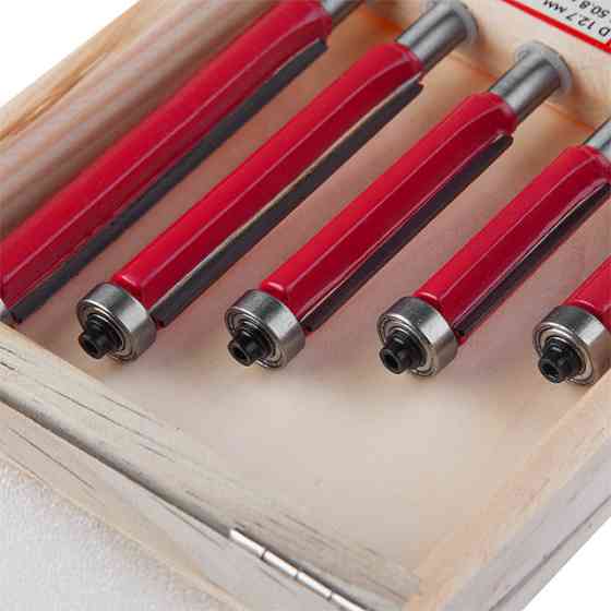 Набір фрез крайкових прямих, 5 шт. INTERTOOL HT-0076 Киев