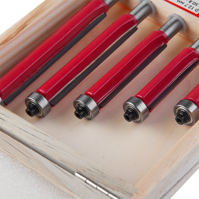 Набір фрез крайкових прямих, 5 шт. INTERTOOL HT-0076 Киев - изображение 6