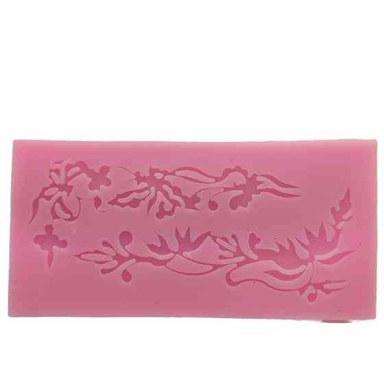 Молд силиконовый универсальный 110 на 55 мм розовый Киев