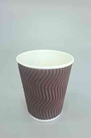 Склянка гофрована 250 мл "Коричневий h9 (20 шт.) Харків