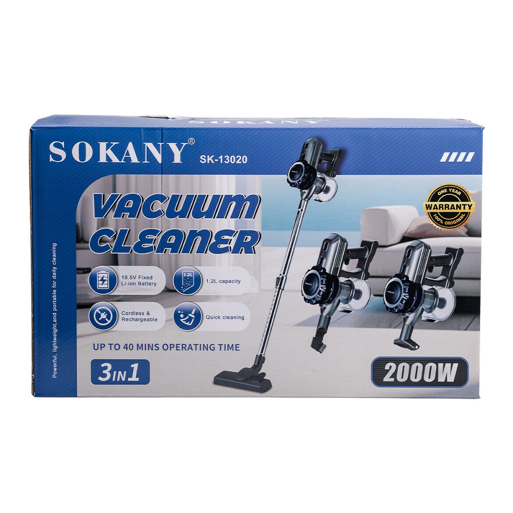 Пилосос вертикальний 3 в 1 2000 Вт Sokany SK-13020 Коломыя - изображение 6