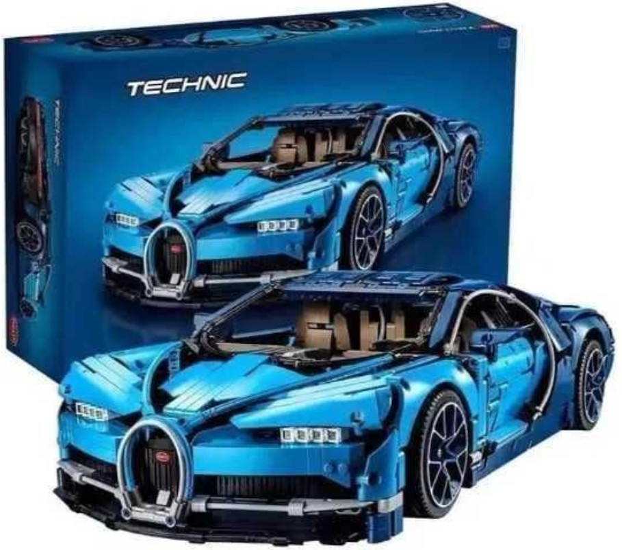 Bugatti Chiron c 4031 деталей, маштаб 1:8 Конструктор сумісний з LEGO. Київ - фото 7