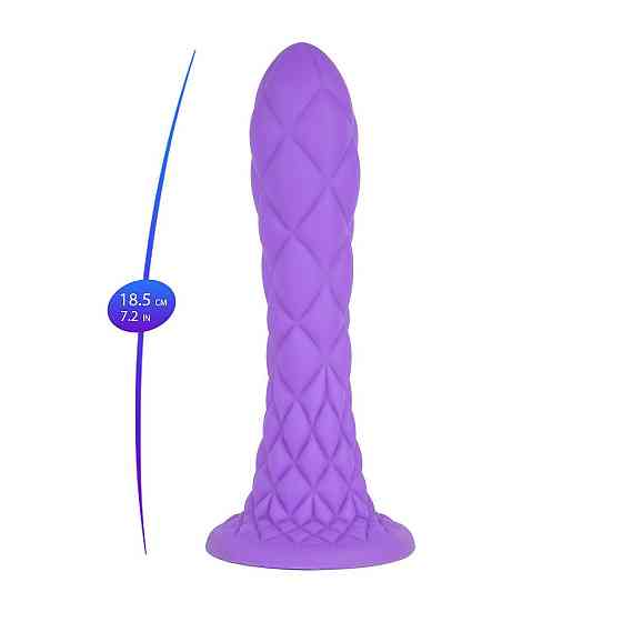 Фалоімітатор SilexD Fantasy Liquid Silicone Dreamy 7in Purple Sex Aura Київ