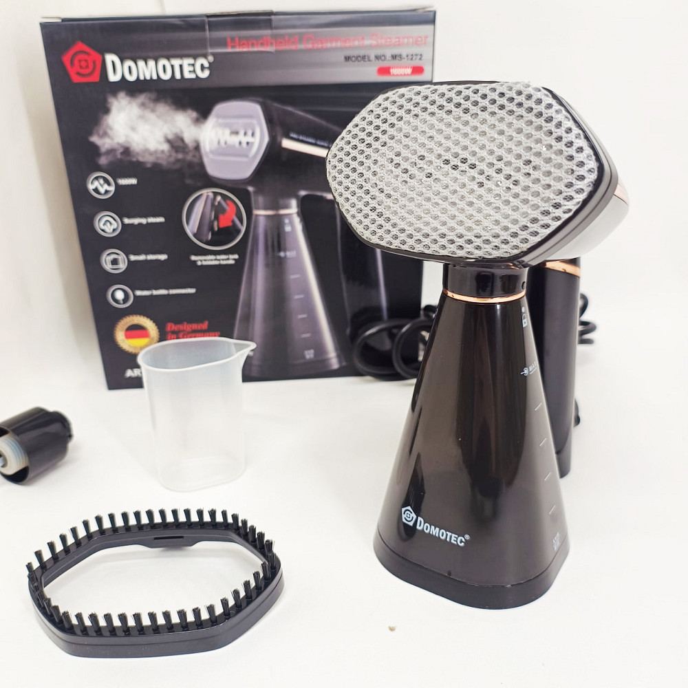 Удобный ручной отпариватель Domotec, Компактный паровой утюг для путешествий, Отпариватель для блузки QG-20 Львов - изображение 8