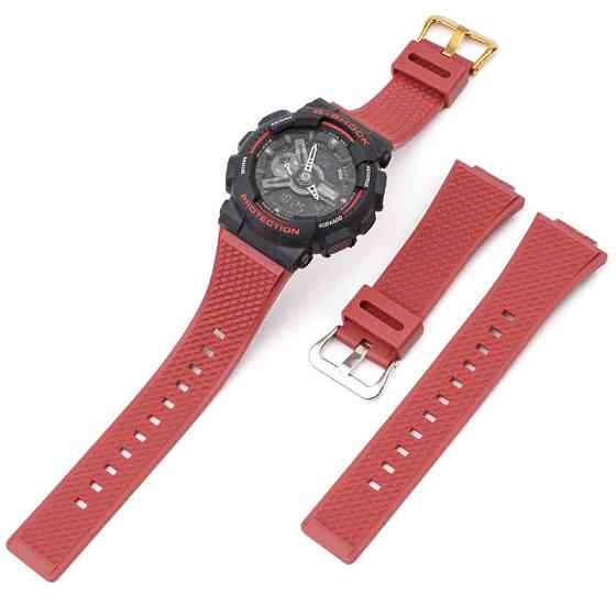 Ремешок для Casio G-Shock GA-100/110 Red GD SBR Киев