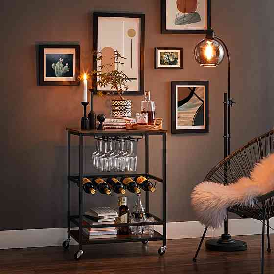 Стелаж Leobert Modern на колесах в стилі Loft Київ