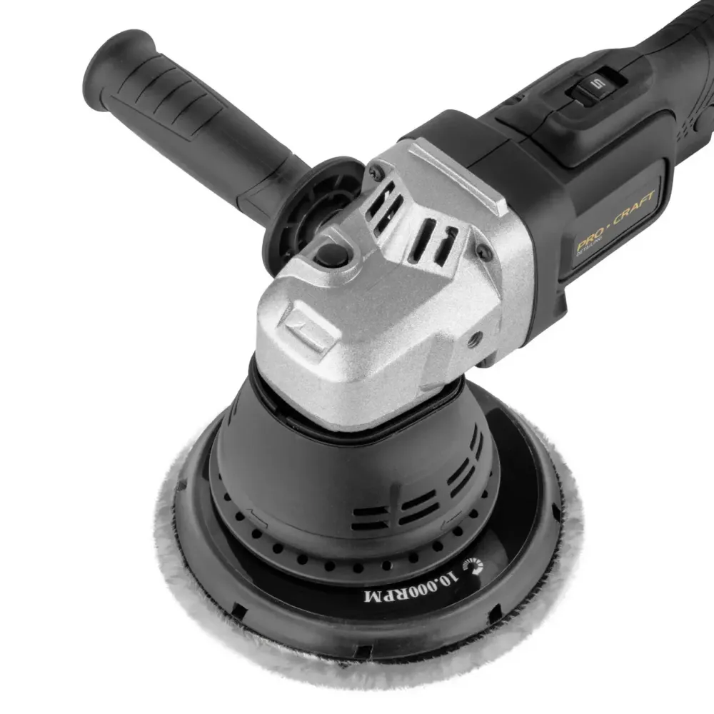 Полірувальна машинка акумуляторна Procraft PM22,Полірувальні машини для авто двигун безщітковий 2500 4800 об хв  без АКБ та ЗП Львів - фото 5