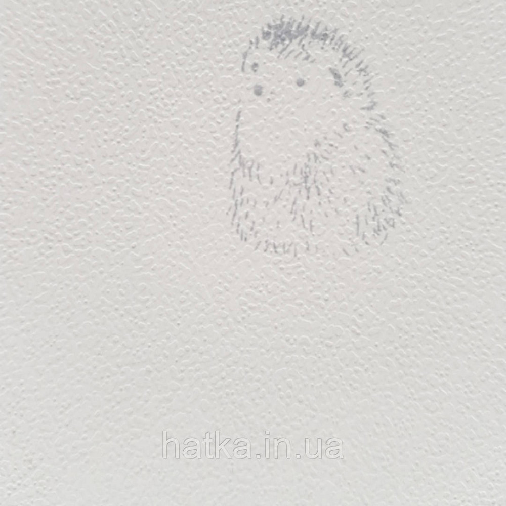 Шпалери флізелінові дитячі Lutece Tartine et Chocolat біла основа сірі мишки їжачки баранці зайчики Київ - фото 2