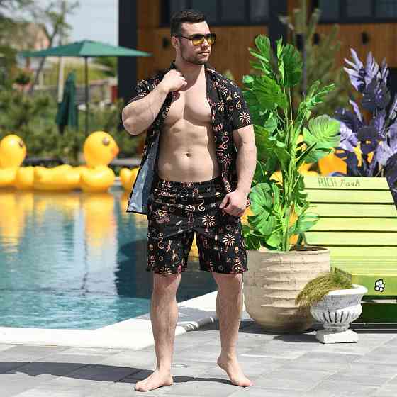 Пляжные шорты мужские Pobedov Vocation Totem Киев