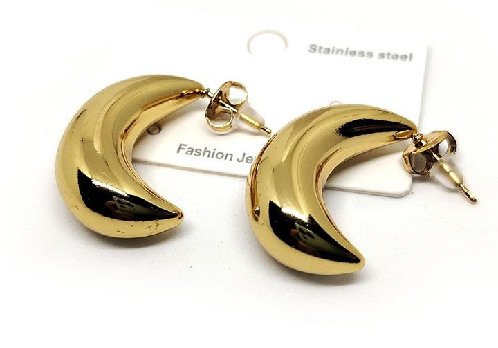 Серьги женские молодежные Месяц Киев - изображение 1