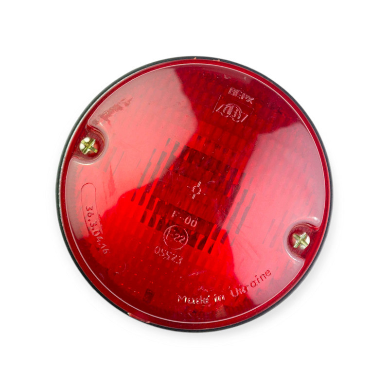 Ліхтар Богдан, I-VAN, Lanos pick-up задній круглий червоний, 1к лампа Мукачево - фото 1