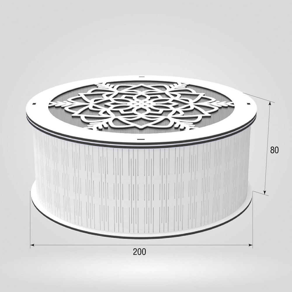 Подарочная коробка EKOSTAR d200 h80 Киев - изображение 3