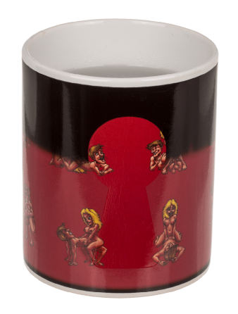 Чашка з термоефектом Stoneware Mug Comic Stripper, 300 мл Sex Aura Київ