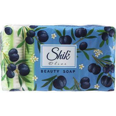 Твердое мыло Shik Оливковое 5 х 70 г (4820023367852) Винница - изображение 1