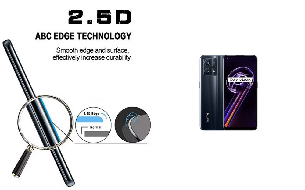Захисне скло ArmorGlass для Realme 9 Pro, Realme 9 Pro+ – стійке до подряпин та ударів Київ - фото 2