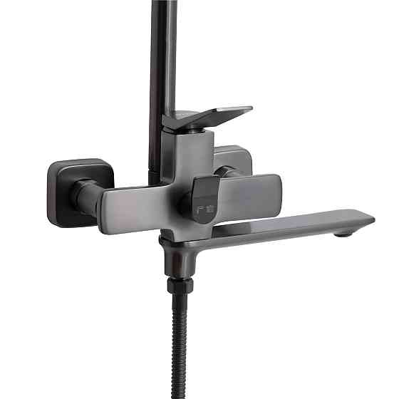 Душова система універсальна Qtap Presto на три споживачі (з виливом) QTPRE111GRP45585 Graphite Київ