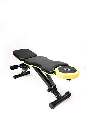 Тренувальна лава для дому та спортзалу регульована з розкладною Спортивна лава для жиму та преса Besport Київ