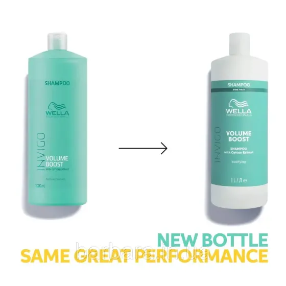Wella Invigo Volume Boost - Шампунь для придания объема 1000 мл Киев