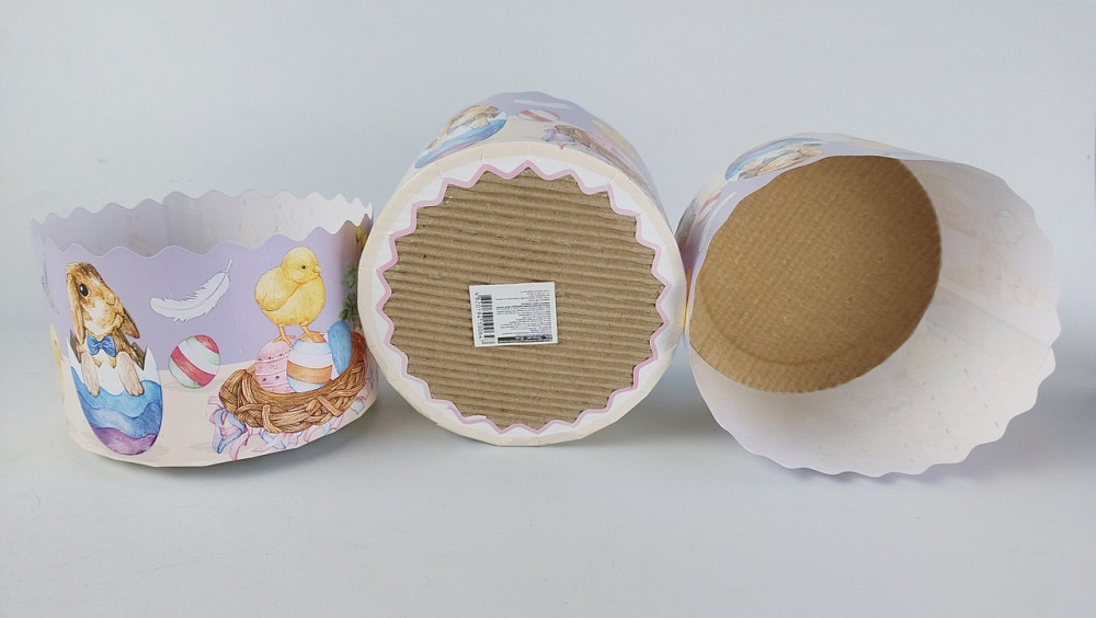 Формы бумажные для паски (85*130) Сказочная (400гр) (50 шт) Харьков - изображение 3