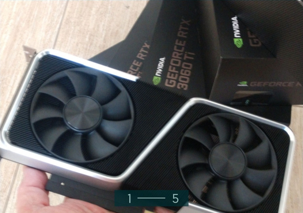Відеокарта: Nvidia RTX 3060 Ti Founders Edition не Ihr. Київ - фото 4