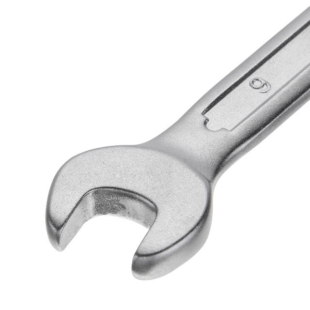 Ключ комбинированный, 9 мм, Cr-V, покрытие: сатин-хром, DIN3113, STORM INTERTOOL XT-1009 Киев - изображение 2