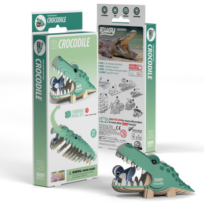 Пазл Eugy 3D Зоопарк Крокодил (XEG-029) Вінниця - фото 4