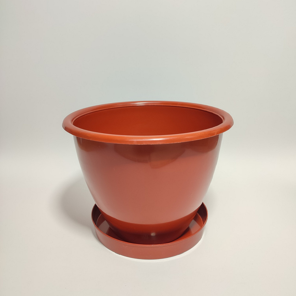 Цветочный горшок с подставкой 