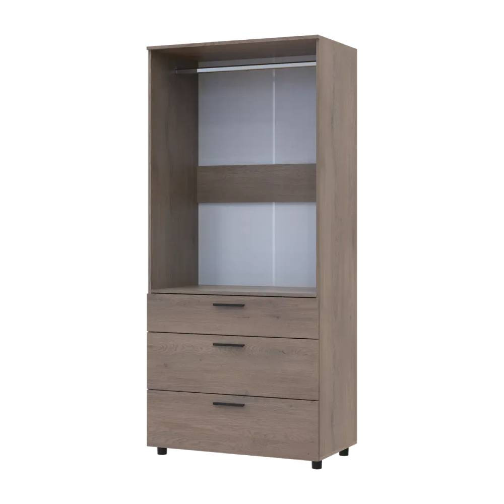Шафа для одягу Doros Торн Кремона Канноло 2 ДСП/3Ш (штанга) 90х51.6х200 (DRS-012017) Дніпро - фото 7