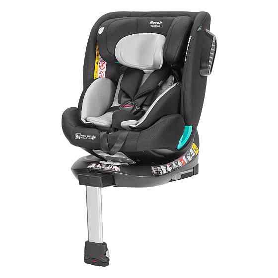 Автокресло CARRELLO Revolt CRL-15805/1 Harbor Grey i-Size 40-150см ISOFIX, поворот, опор.стойка Киев