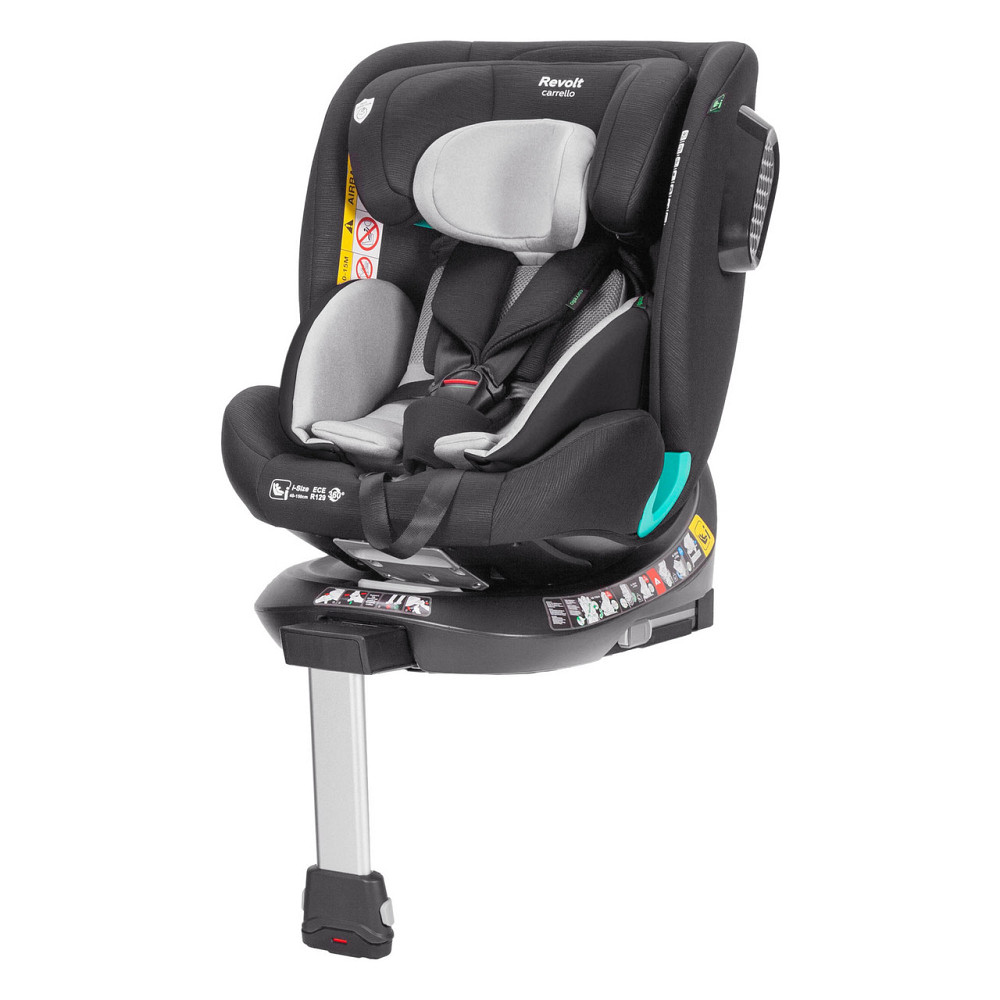 Автокресло CARRELLO Revolt CRL-15805/1 Harbor Grey i-Size 40-150см ISOFIX, поворот, опор.стойка Киев - изображение 2
