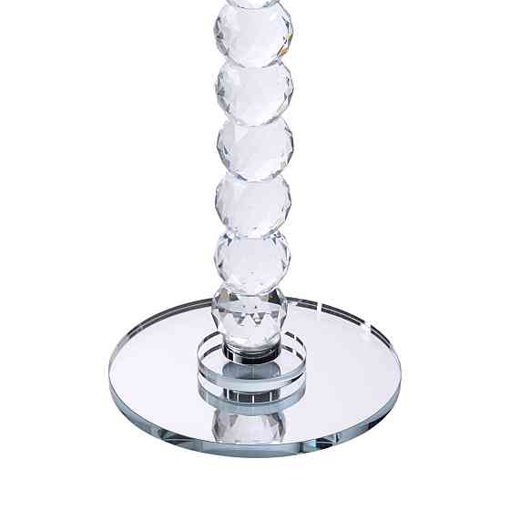 Yiwu Тортівниця скляна на ніжці 30×32 см см підставка для торта, капкейків прозора HP-4-81L Киев