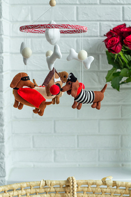 Дитячий мобіль на ліжечко «Такси супер-герої» Київ - фото 9