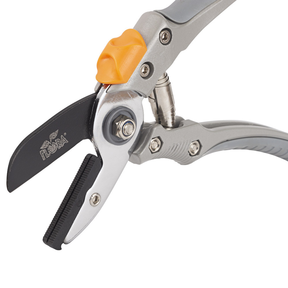 Flora Cекатор с наковальней 200мм алюминиевые ручки FLORA (5021484) Коломыя - изображение 9