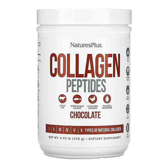 Пептиди колагену Nature's Plus Collagen Peptides 378 г шоколад Київ