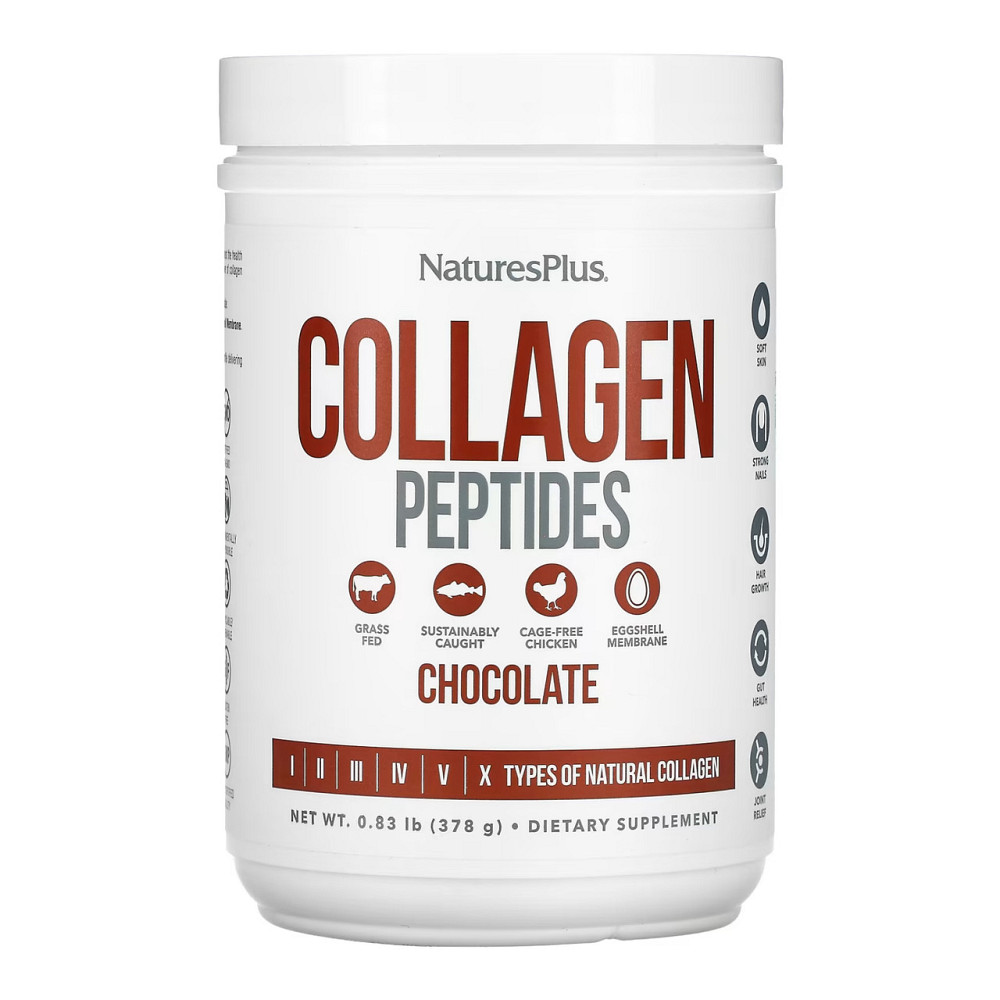 Пептиды коллагена Nature's Plus Collagen Peptides 378 г шоколад Киев - изображение 1