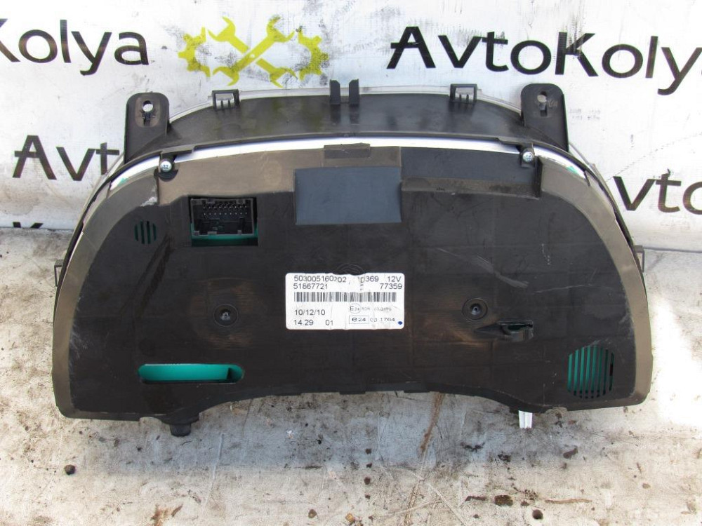 Панель приладів (спідометр) Fiat Doblo 1.3 Multijet 2010-2015 (51867721) Ковель - фото 3