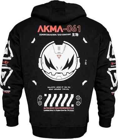 Худі, чорна толстовка чоловіча, світшот 2702804711 розмір 42 Дніпро