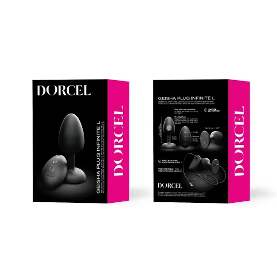 Анальна вібропробка Dorcel GEISHA PLUG INFINITE L Львов