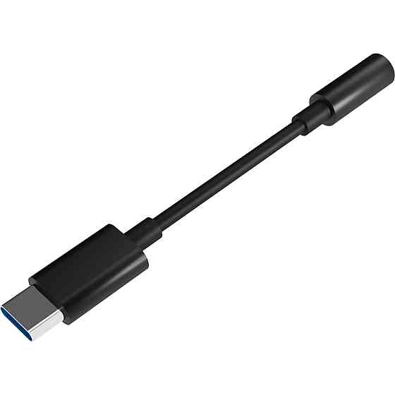Перехідник USB-C --> аудіо Jack 3.5мм, чорний Defender Вінниця