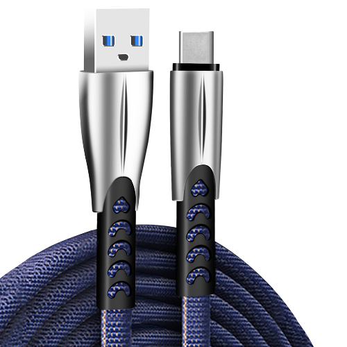 Кабель USB Type-C ColorWay CW-CBUC012-BL 2,4A 1м синій Житомир