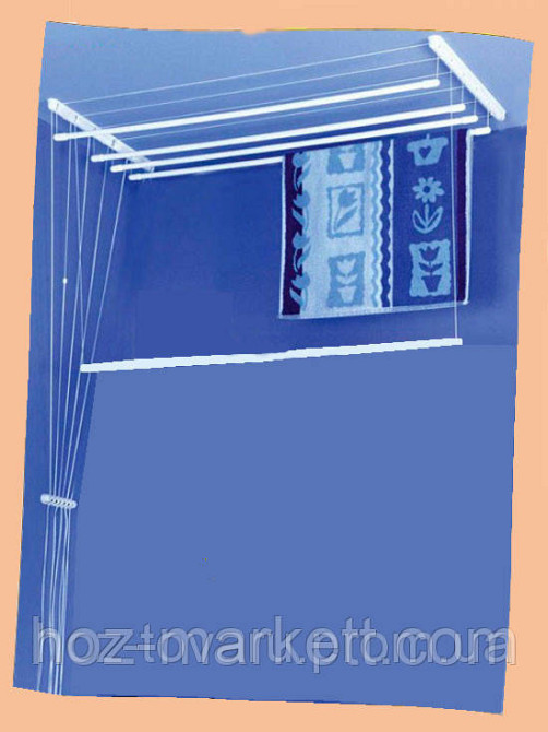 Стельова сушарка для білизни на п'ять стрижнів по 2.2 метра Харків - фото 4