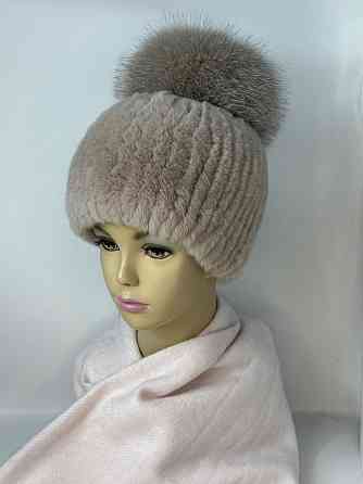 Шапка хутряна жіноча бон Джина Rex Бежевий Харків